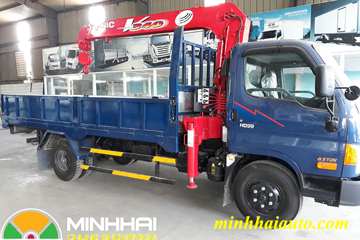 xe tải cẩu hyundai 5 tấn hd99