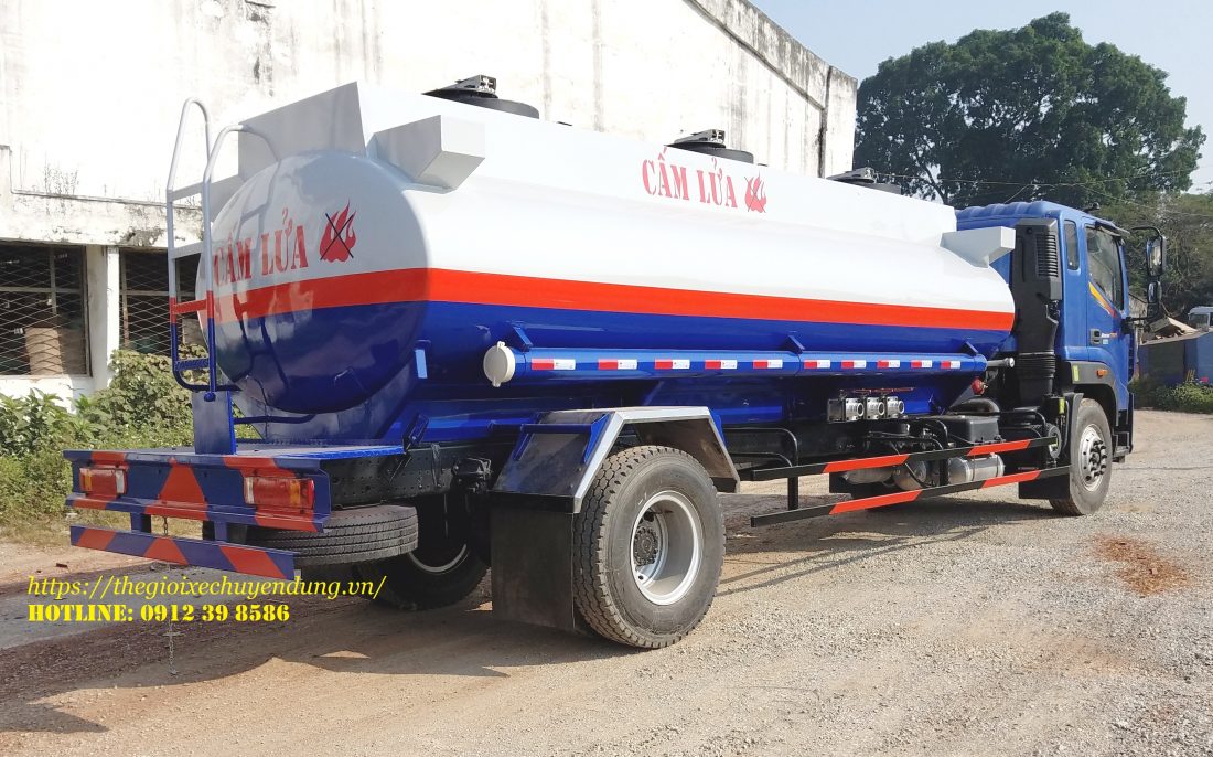 xe xitec chở xăng dầu 12 khối thaco Auman