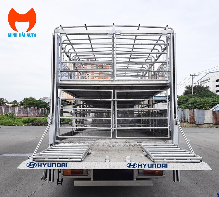 Bửng nâng xe tải hai tầng