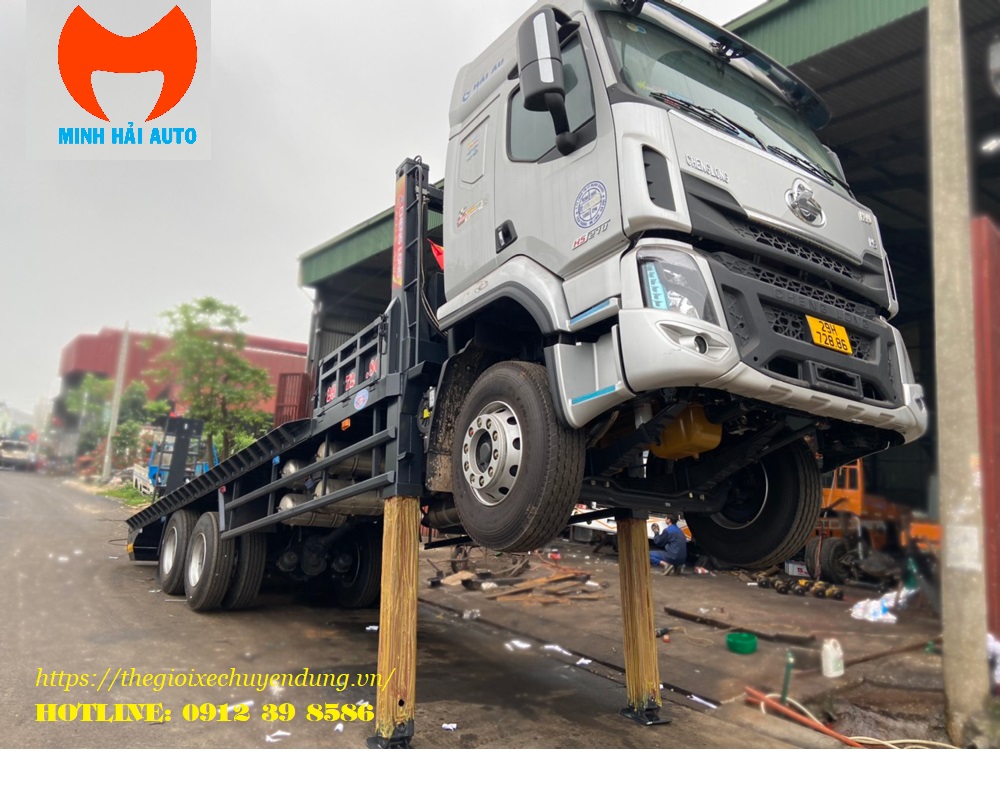 xe nâng đầu 3 chân chenglong