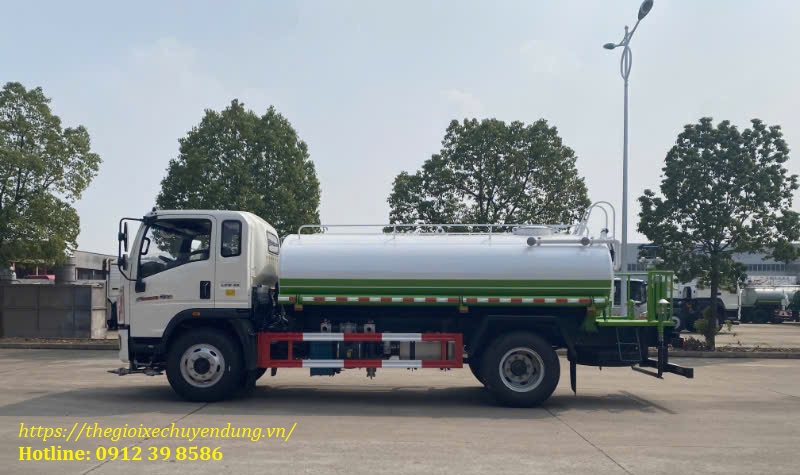 Xe Rửa Đường Howo 9 Khối