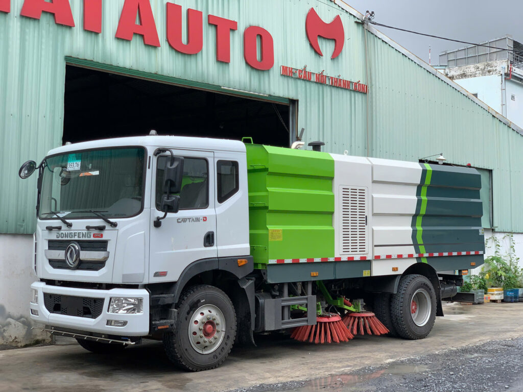 Xe quét rác 8 khối