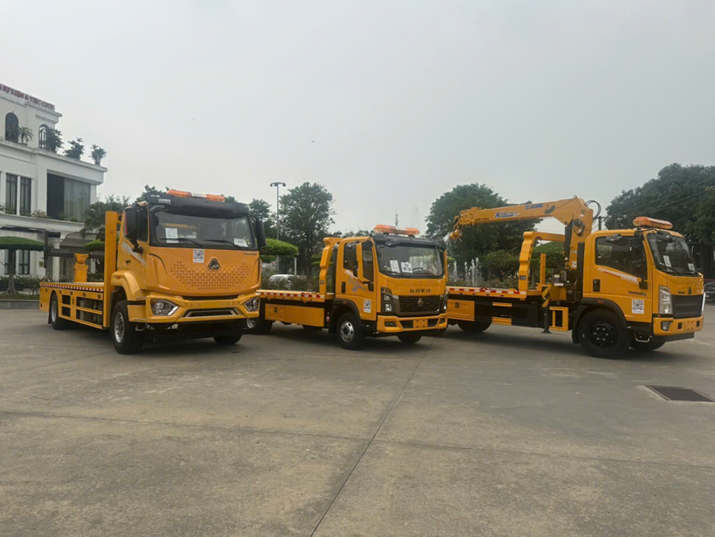 XE CỨU HỘ 3 CHỨC NĂNG SÀN TRƯỢT CÀNG KÉO